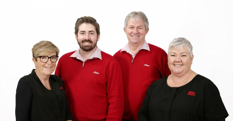 Elders insurance team members at Elders Insurance Wangaratta office